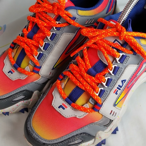 Fila Oakmont TR Fitness Trail Running Shoes Women's Size 7.5 Multi 1621 - Picture 3 of 16